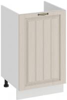 Шкаф напольный Трия Лина 1Н5М (белый/кремовый)