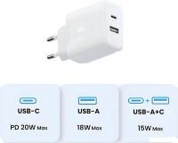 Сетевое зарядное Ugreen X227 45310 (белый)