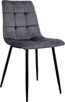 Стул AksHome Dallas (серый велюр 14/черный)