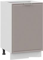 Шкаф напольный Трия Белладжио 1Н5 (белый/софт капучино)