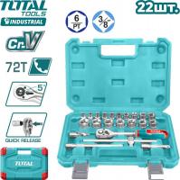 Универсальный набор инструментов Total THT381221 (22 предмета)
