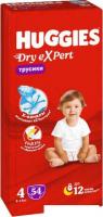 Трусики-подгузники Huggies Dry Expert Mega 4 (54 шт)