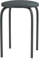 Табурет Mio Tesoro Чико (серый/черный)