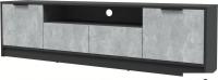 Тумба Интерлиния ТВ Концепт КТ-ТВ4-50 (бетон/антрацит)