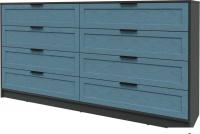 Комод Интерлиния Концепт Тренд КТ-К197 (антрацит/дуб лазурный)