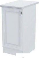 Шкаф напольный Горизонт Настя 400 (белый софт)