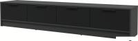 Тумба Интерлиния ТВ Концепт КТ-ТВ4-35 (черный/антрацит)