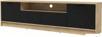 Тумба Интерлиния ТВ Концепт КТ-ТВ4-50 (черный/дуб золотой)