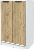 Тумба Интерлиния Концепт КТ-Т64 (дуб золотой/белый платинум)