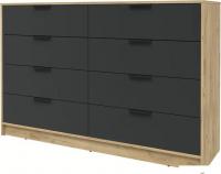 Комод Интерлиния Концепт КТ-К157 (антрацит/дуб золотой)