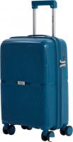 Чемодан-спиннер L'Case San Marino 19 (S, синий)