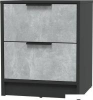 Комоды, тумбы Интерлиния Концепт КТ-ТК1-57 (бетон/антрацит)