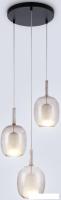 Подвесная люстра Ambrella light LH11156/3 BK/WH/TI (черный/белый/янтарь)
