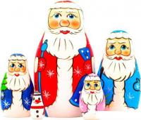 Развивающая игра Брестская Фабрика Сувениров Дед Мороз (набор 5 шт)