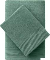 Полотенце Самойловский текстиль Палитра Махра 70х130 300г (эвкалипт)