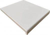 Подоконник ПДК A-Class ПВХ Сатин с заглушкой 250x1400 (белый)