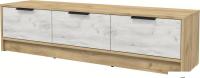Тумба Интерлиния ТВ Концепт КТ-ТВ3-35 (дуб белый/дуб золотой)