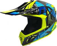 Мотошлем AIM RH855 Carbon Razor RH855R-DYB-XXL (XXL, желтый/синий)