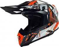 Мотошлем AIM RH855 Carbon Razor RH855R-DWR-XS (XS, белый/красный)