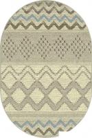 Ковер для жилой комнаты Moldabela Delta Овал 8221 2 43255 (1.2x1.7)