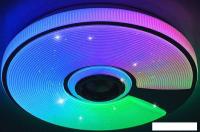 Припотолочная люстра Estares Song RGB 60W R-APP-380x70-WHITE/CHROME/SHINY-220-IP20