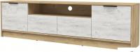 Тумба Интерлиния ТВ Концепт КТ-ТВ4-50 (дуб белый/дуб золотой)