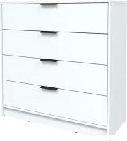 Комод Интерлиния Концепт КТ-К100 (белый платинум/белый платинум)