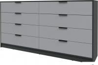 Комод Интерлиния Концепт КТ-К197 (серебро/антрацит)