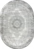 Ковер для жилой комнаты Safyun Eva LZ140-LIGHT-GREY-OVAL (1.2x1.7)