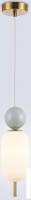Подвесная люстра Ambrella light LH53101 BS/GR/FR (латунь/серый/белый матовый)