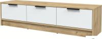 Тумба Интерлиния ТВ Концепт КТ-ТВ3-35 (белый платинум/дуб золотой)