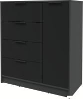 Тумба Интерлиния Концепт КТ-Т90 (черный/антрацит)