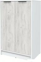 Тумба Интерлиния Концепт КТ-Т64 (дуб белый/белый платинум)