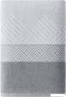 Полотенце Verossa МХ45 70x140 Estetica 3 790224 (серый/светло-серый)