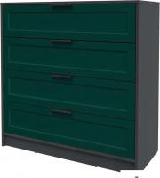 Комод Интерлиния Концепт Тренд КТ-К100 (антрацит/изумруд)