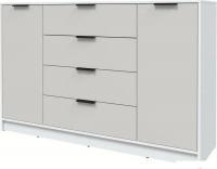 Тумба Интерлиния Концепт КТ-Т160 (персидский жемчуг/белый платинум)