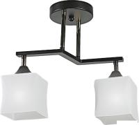 Люстра средней высоты Aitin Pro НПБ 02-2x60-101 33137/2 (черный/золото)