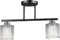 Люстра средней высоты Aitin Pro НПБ 02-2x60-101 N6778/2 (черный)