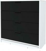 Комод Интерлиния Концепт КТ-К100 (черный/белый платинум)