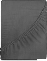 Постельное белье Verossa на резинке 200x200x30 780698 (сатин/Graphite)