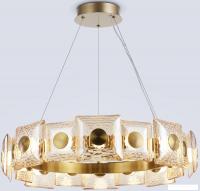 Подвесная люстра Ambrella light LH31027 BS/TI (латунь/янтарь)