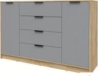 Тумба Интерлиния Концепт КТ-Т160 (серебро/дуб золотой)