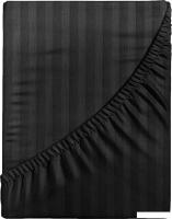 Постельное белье Verossa Stripe на резинке 180x200x30 784510 (Black)