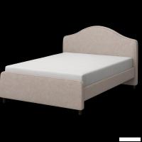 Кровать Sonit Dana 140x200 шенилл Eclipse (01 светло-бежевый)