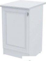 Шкаф напольный Горизонт Настя 500 (белый софт)