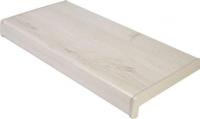 Подоконник VPL Премиум с заглушкой 150x800 (белый дуб)