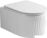 Унитаз подвесной Roxen Royal Matt Rimless Soft Close NC 530200-01