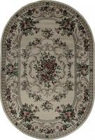 Ковер для жилой комнаты Merinos Colizey D057-OVAL-CREAM (2х3)