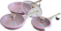 Набор сковород FeisiLang FL-S006YZ Pink