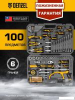 Набор домашнего мастера Denzel 15803 (100 предметов)